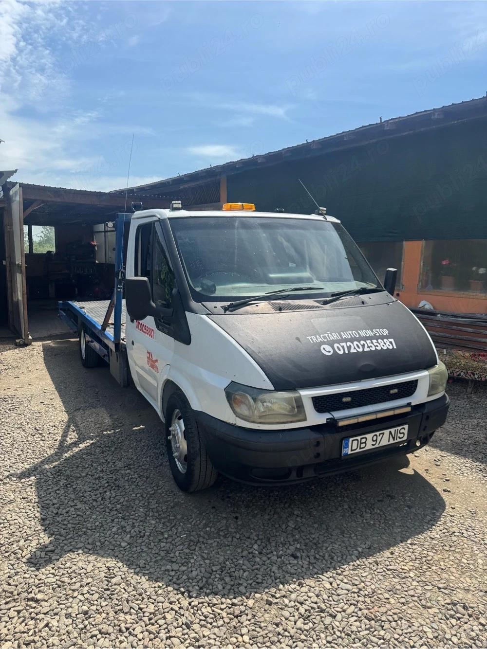 Vand Ford tranzit 2.4 autoplatforma ba14 in acte 