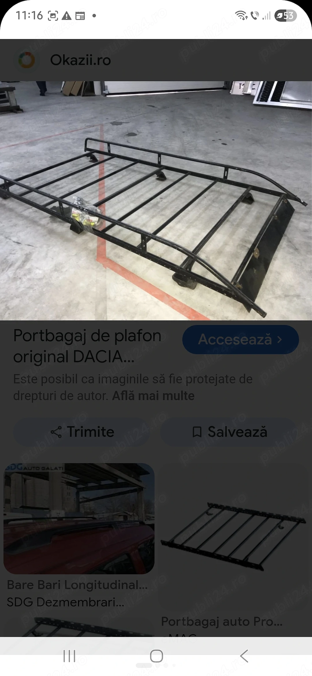 Portbagaj auto 