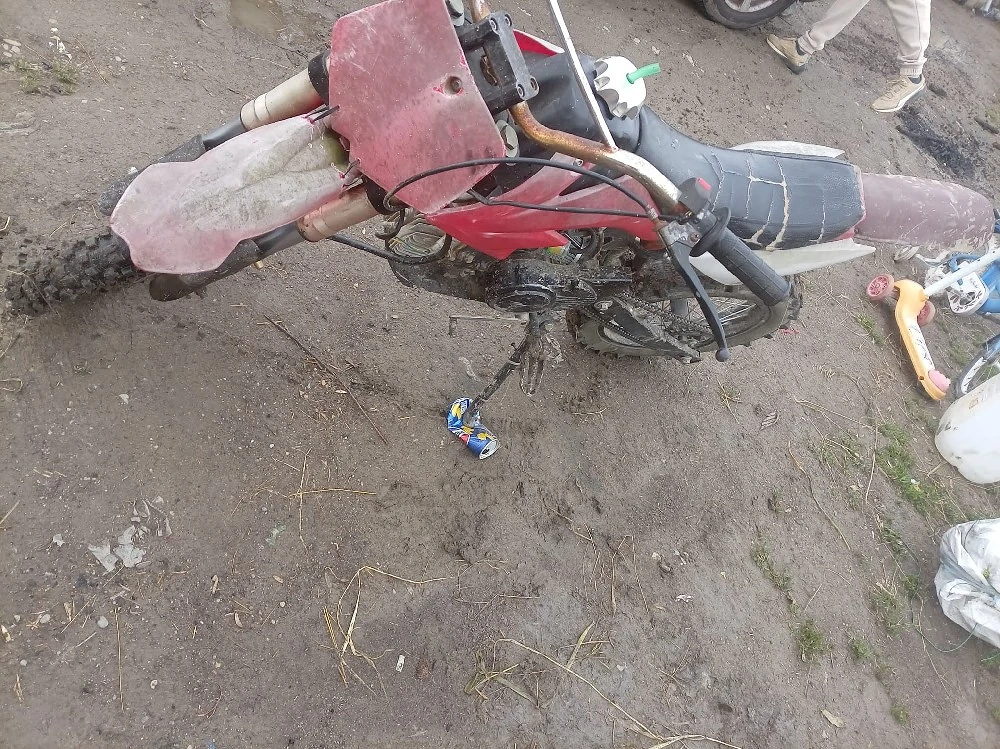 Cross motocicleta 