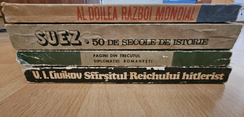Lot 6 Cărți Istorie Militară, Al Doilea Război Mondial și Diplomație
