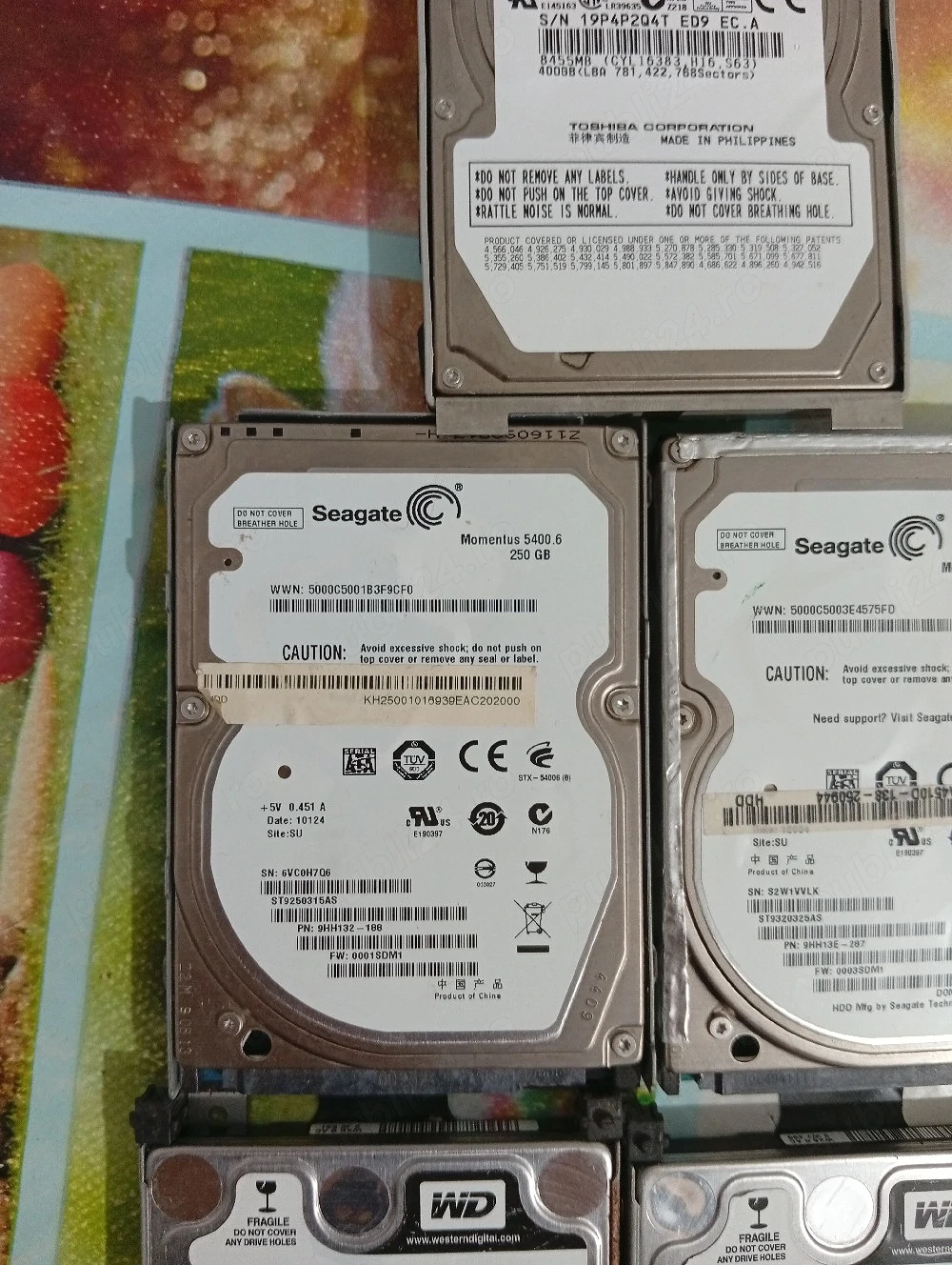 hard disk-uri laptop 