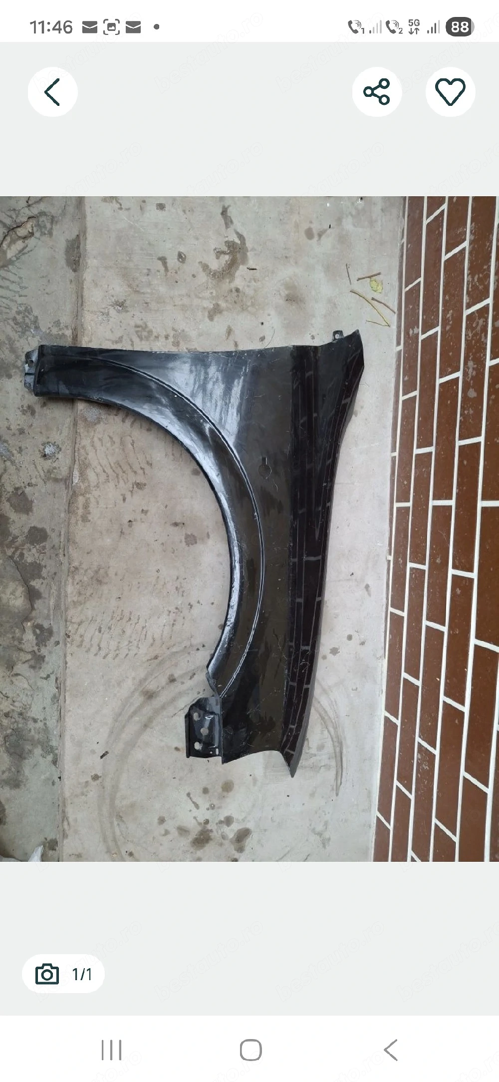 Aripa dreapta opel astra G