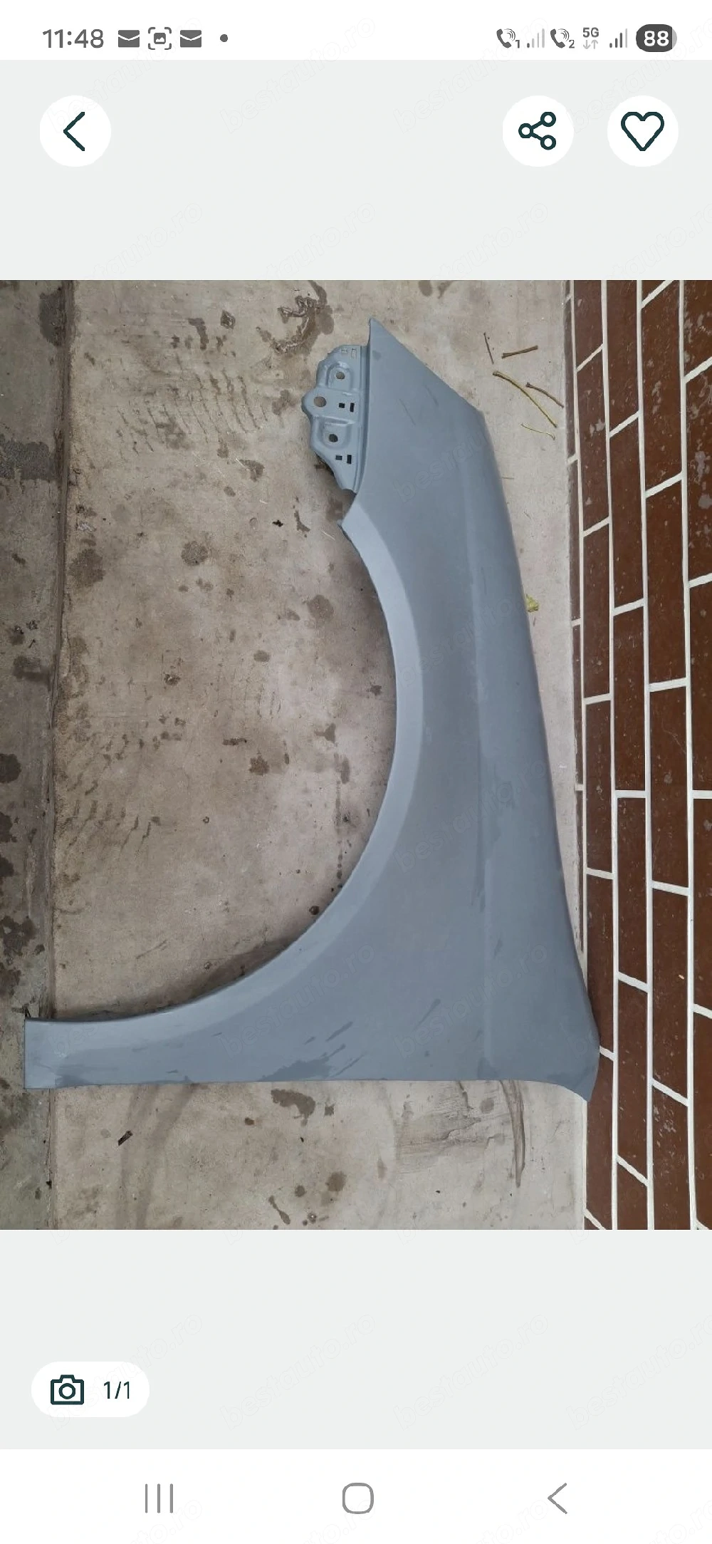 Aripa stângă volkswagen Jetta