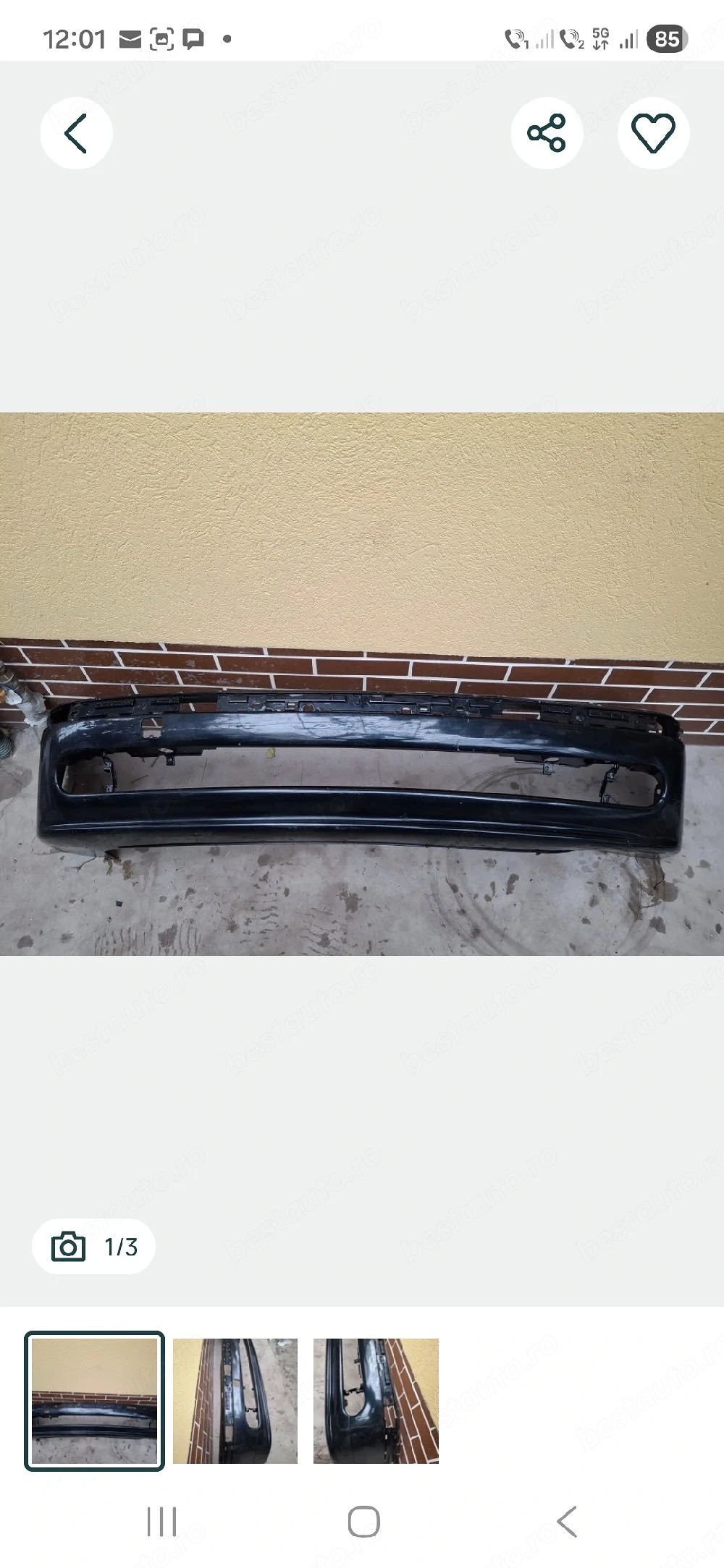 Bară fata Bmw seria 5 E 39