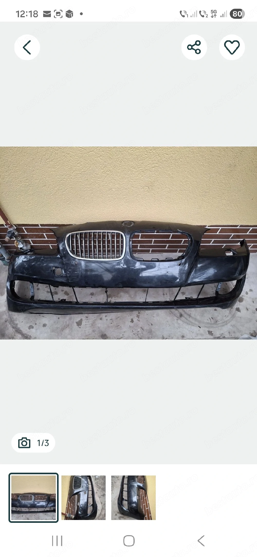 Bara fata Bmw seria 5