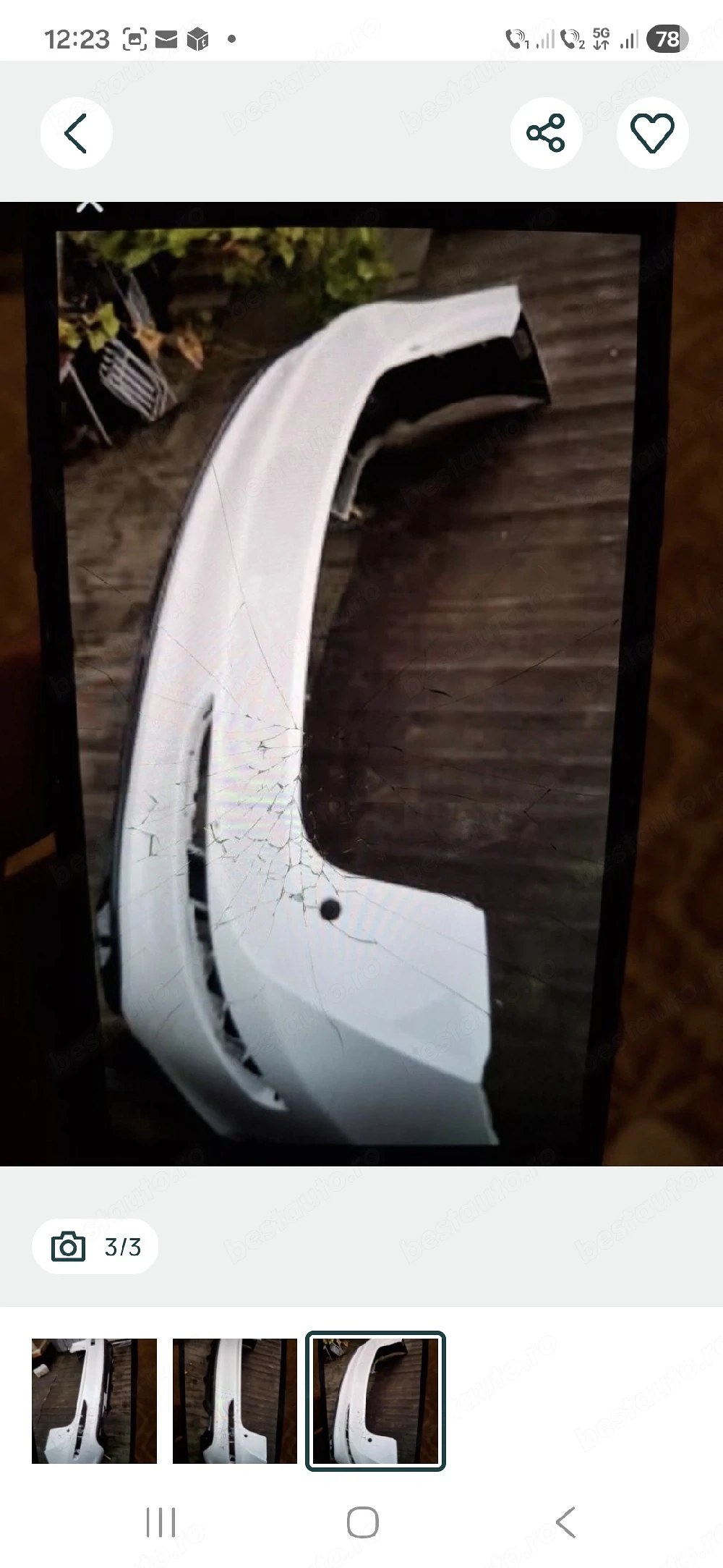 Bara spate audi Q 5