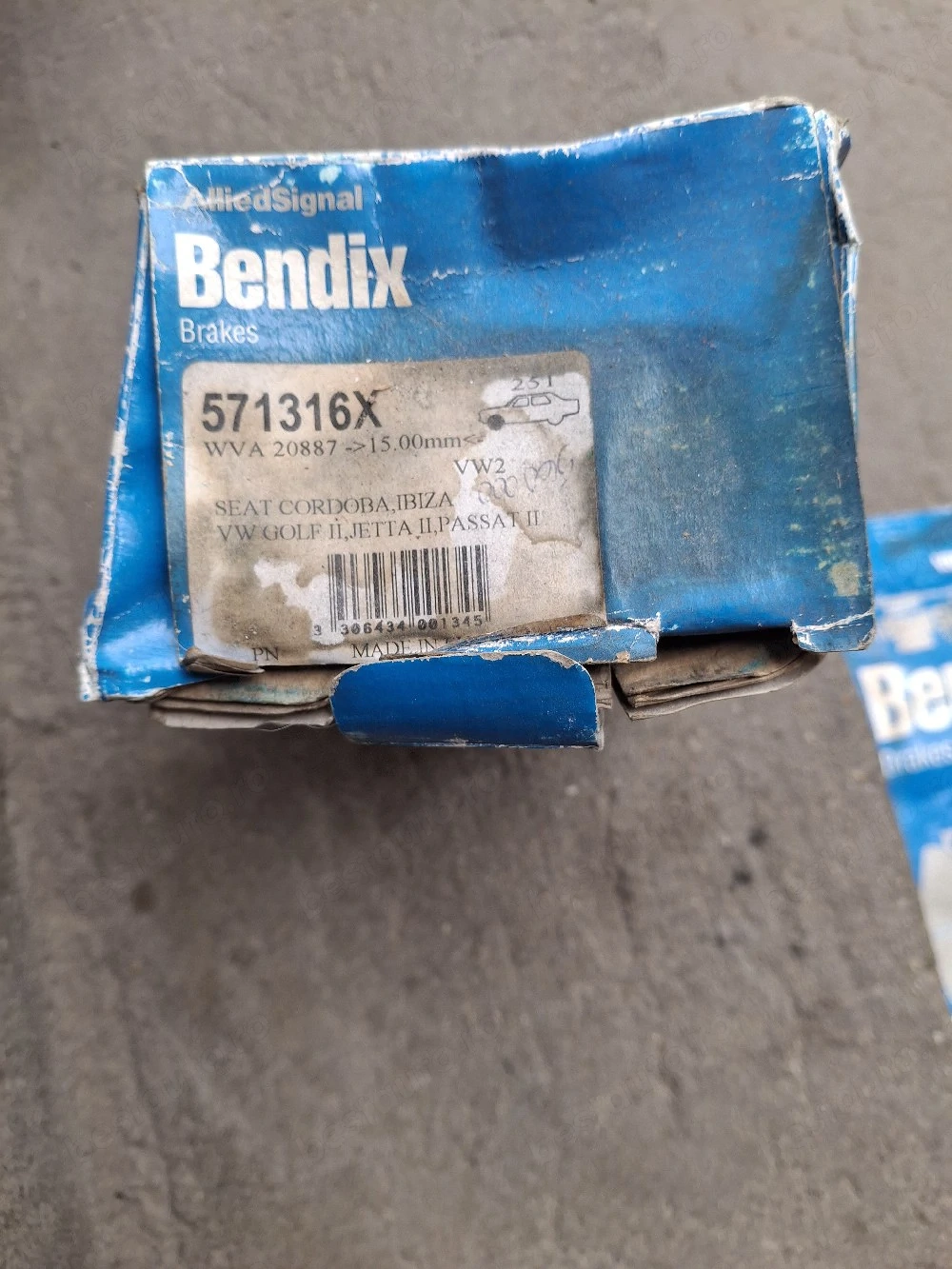 Placute de frane seat cordoba ibizza volkswagen golf 2  jetta 2 passat 2