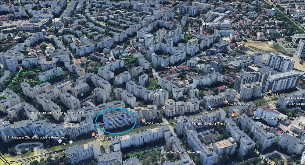 Proprietar - 2 Spații Comerciale Nerva Traian 9 - Vitrină 20m - Blocul Albastru