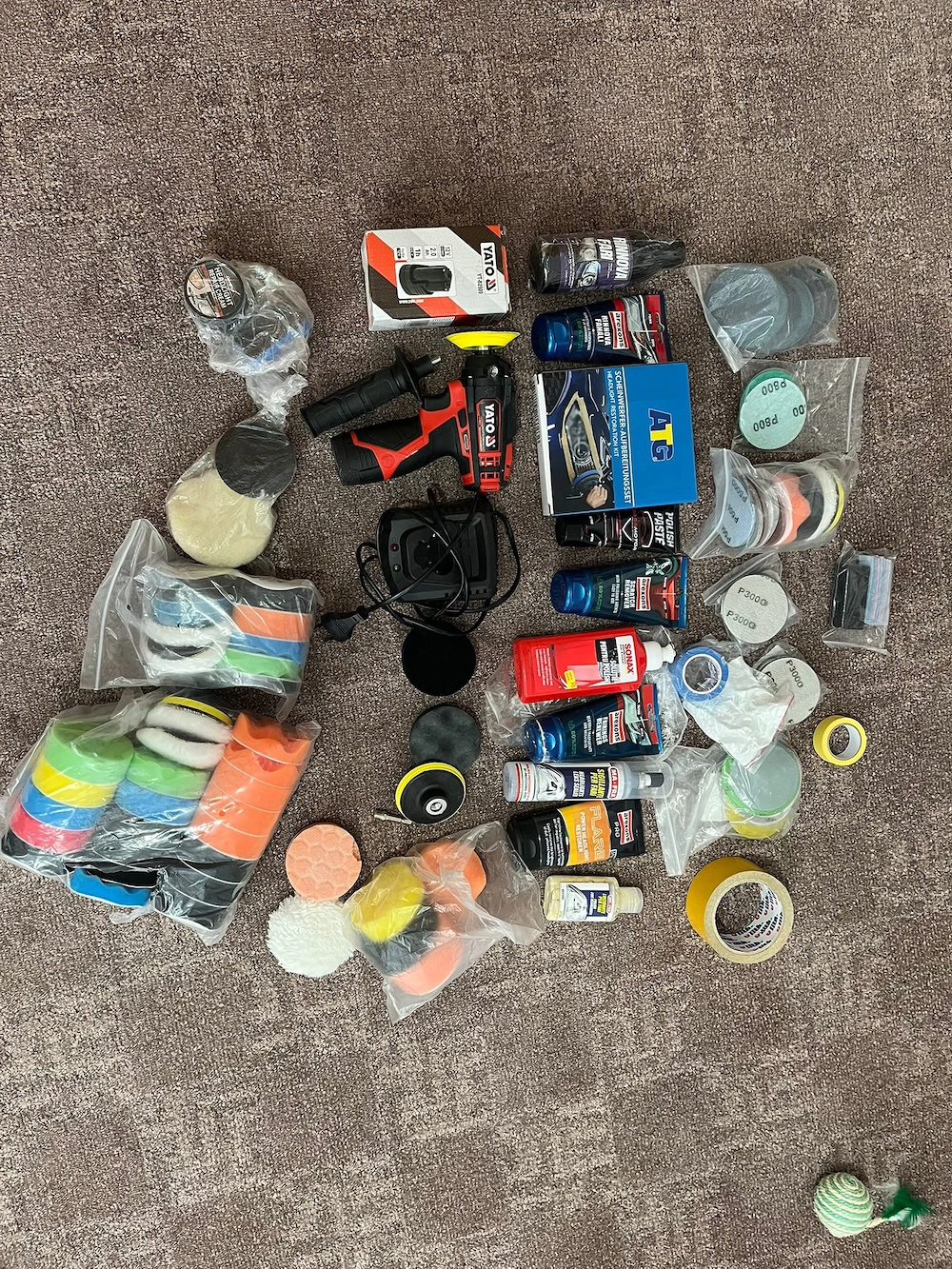 Kit Polish auto Yato
