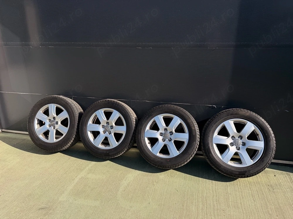 Vand Roti Complete Jante 17 Inch Originale Anvelope Iarna 235/55/R17 Audi A7 A6 C7 Q5 Q3 A4 A5 VW 