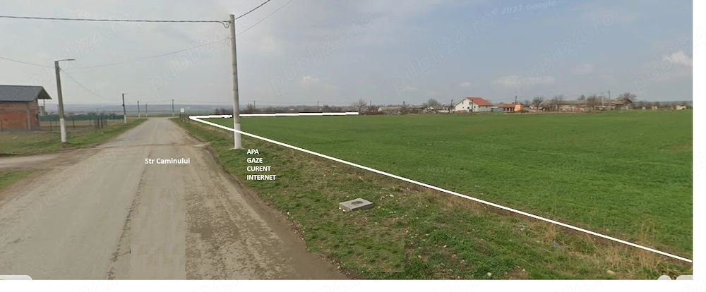 Teren 6 ha  | toate utilitățile  | ideal investitie  - Poarta Albă