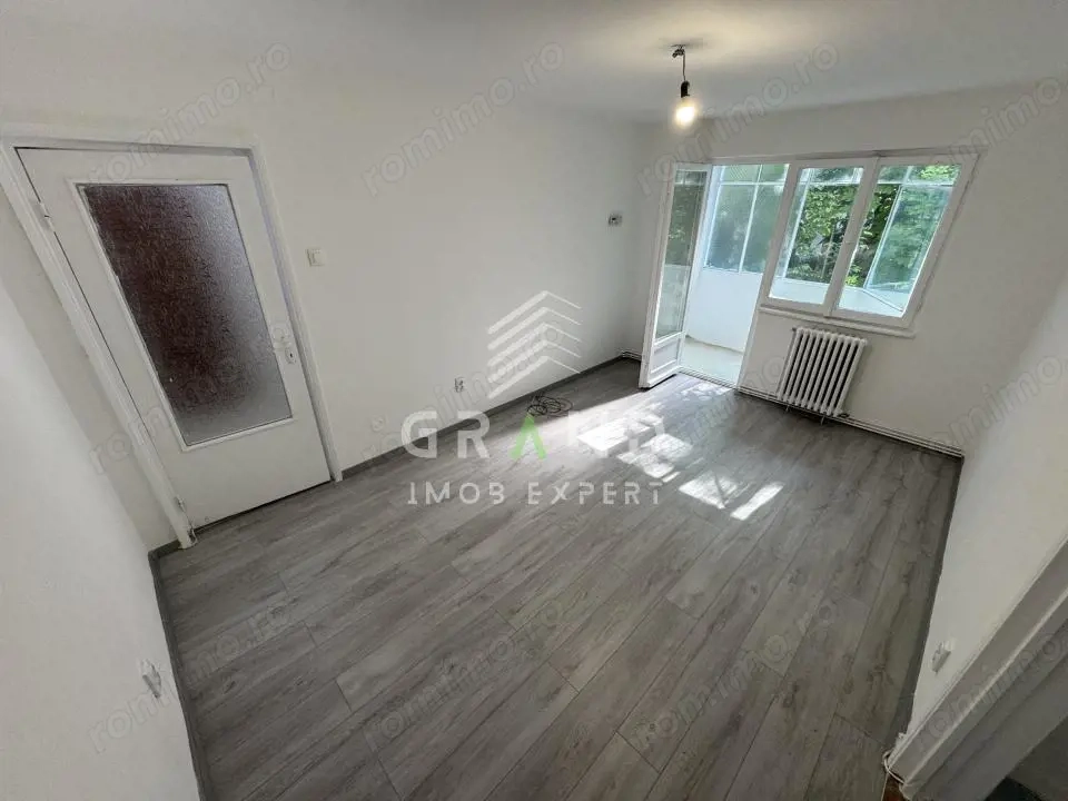 2 camere | Balcon | Baie cu geam | Etaj 1/4 | Minerva–Mănăștur | Bloc izolat