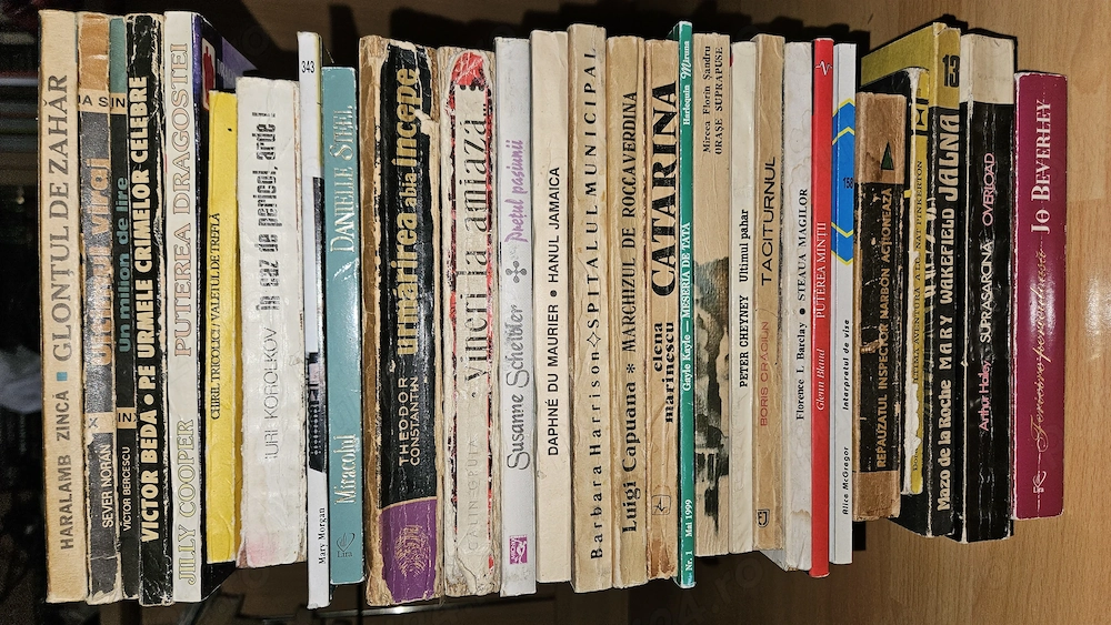 Lot 95+ Cărți Vintage & Colecție   Romane Polițiste, Thriller, Spiritualitate & Hobby