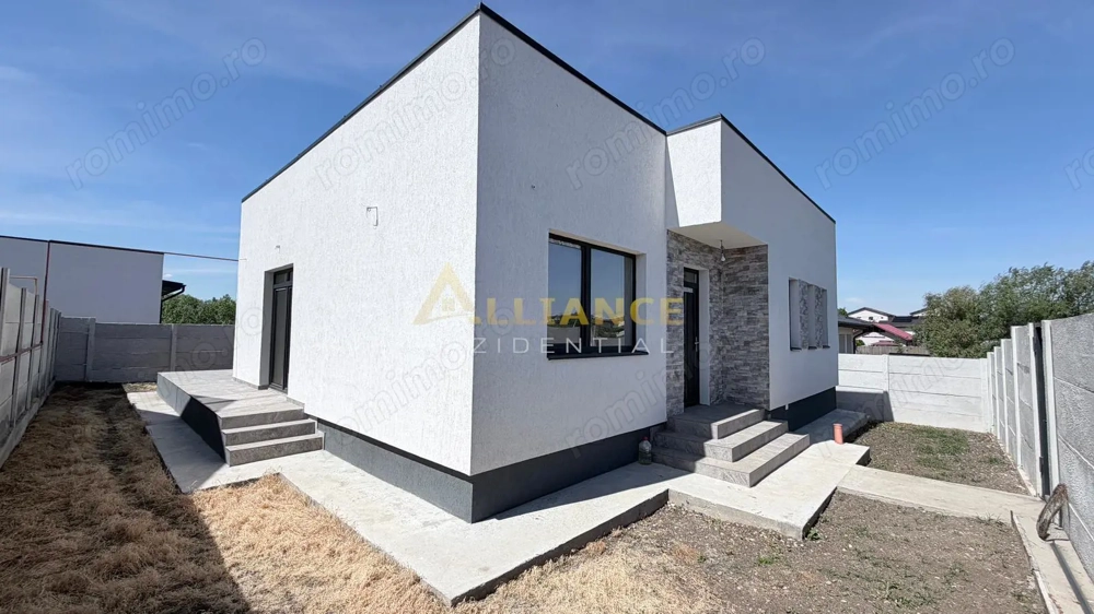 Casa Individuala - 4 camere - 2 bai - 375mp teren