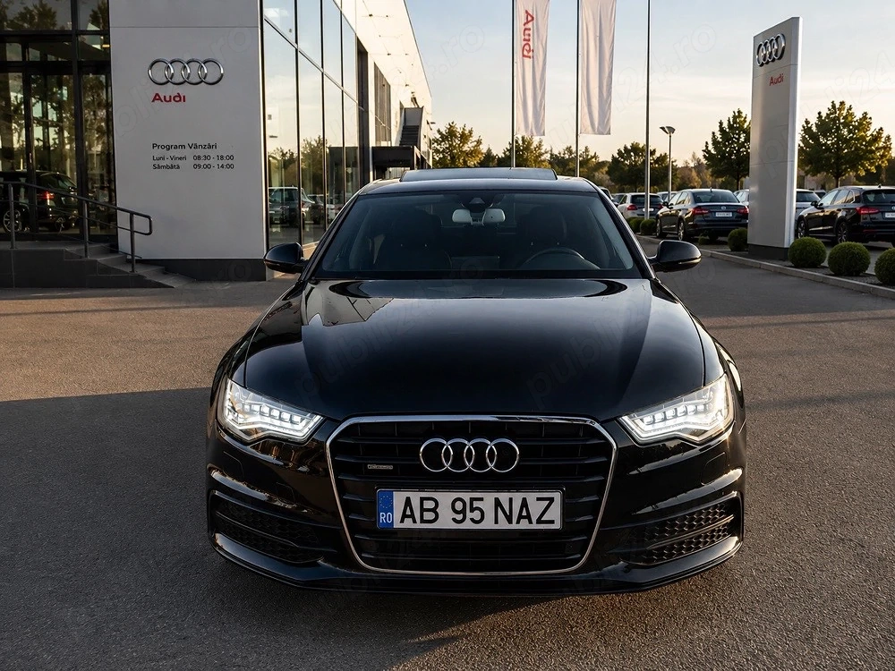 Audi A6 C7 s-line int ext trapa incalzire ventilatie camera memorii distronic volan electric 