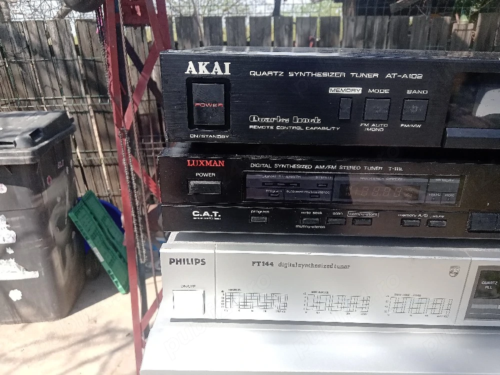 Tunere digitale .Amplificatoare.Cd plyer ptr componente si functionale