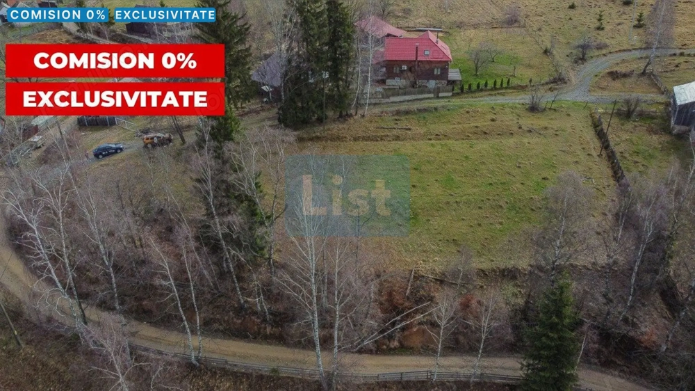 Teren intravilan,  2980 MP cu utilitati, Dealu Negru, aproape de Belis