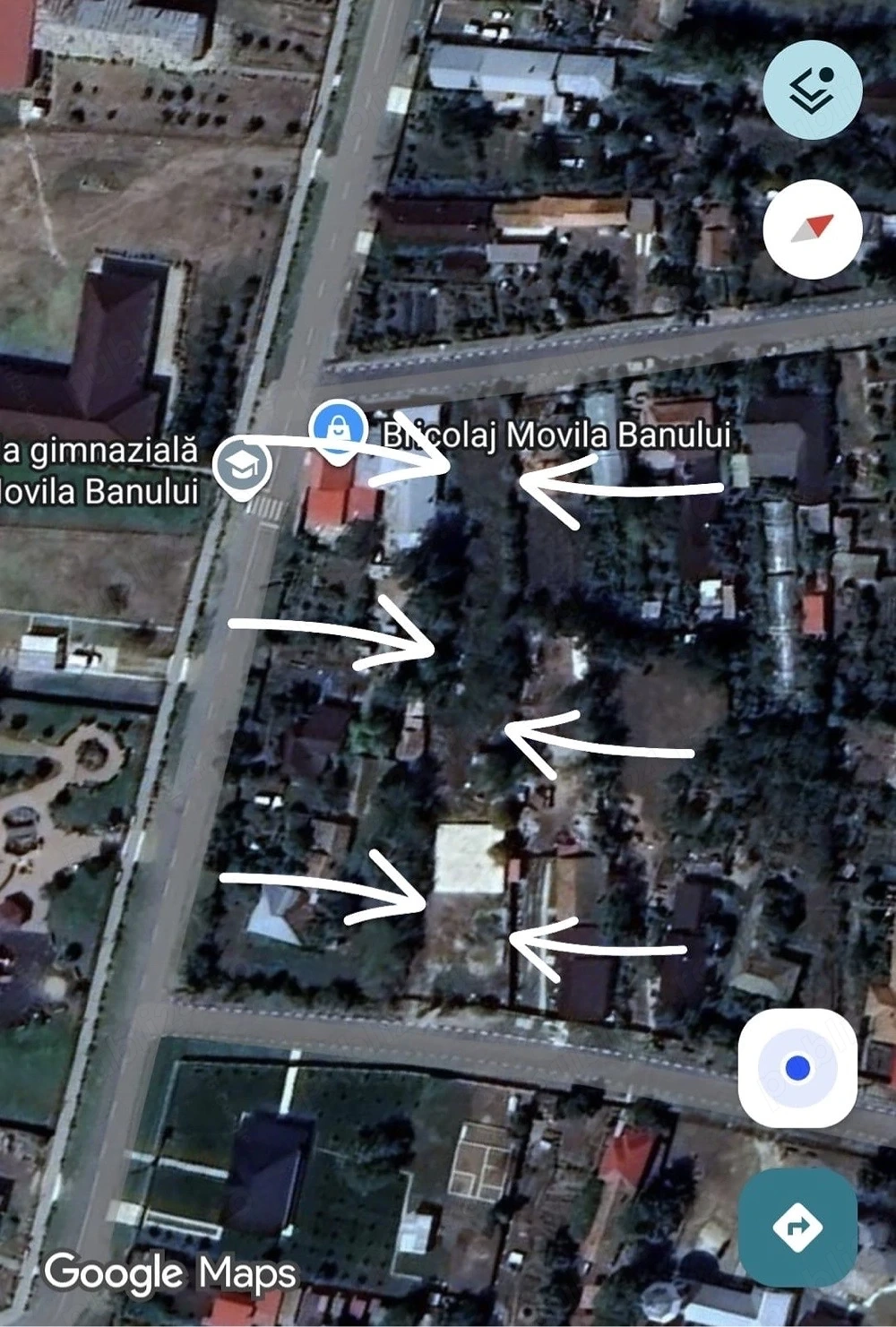 Teren pentru casă sau investiție   poziție excelentă în Movila Banului