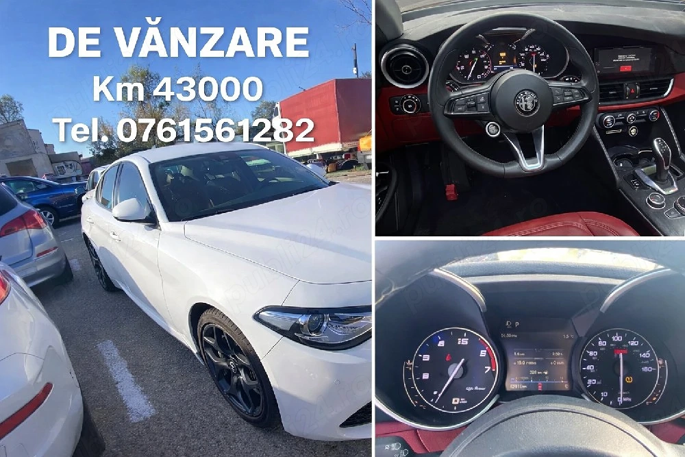 Alfa Romeo Giulia 2.0 turbo 280cp rwd 