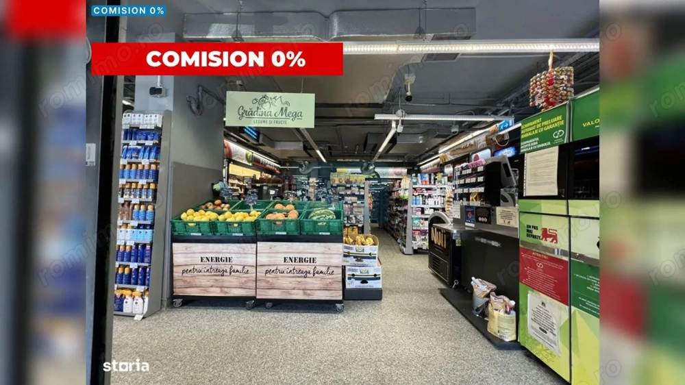 Spațiu comercial finisat de vanzare in Borhanci |
