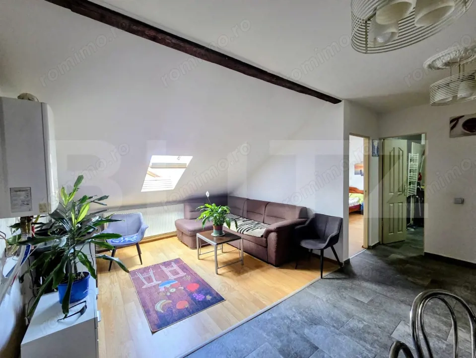 Apartament cu 2 camere de vânzare, Zonă Florilor, 50,84 mp
