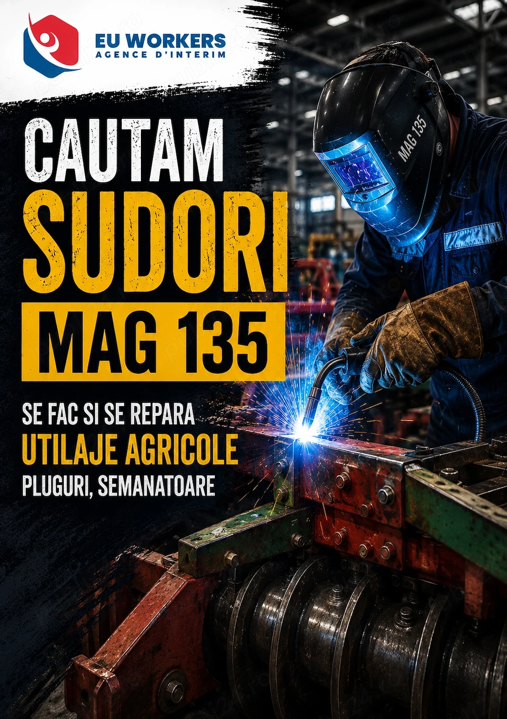 Angajam Sudori Mag 135 pentru Franta