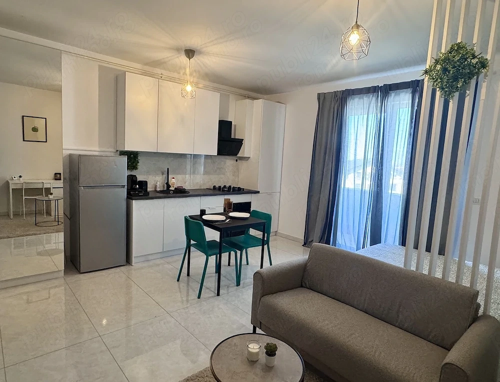 Apartament cu 1 camere LUX la cateva minute Biserica Tosca Musicescu