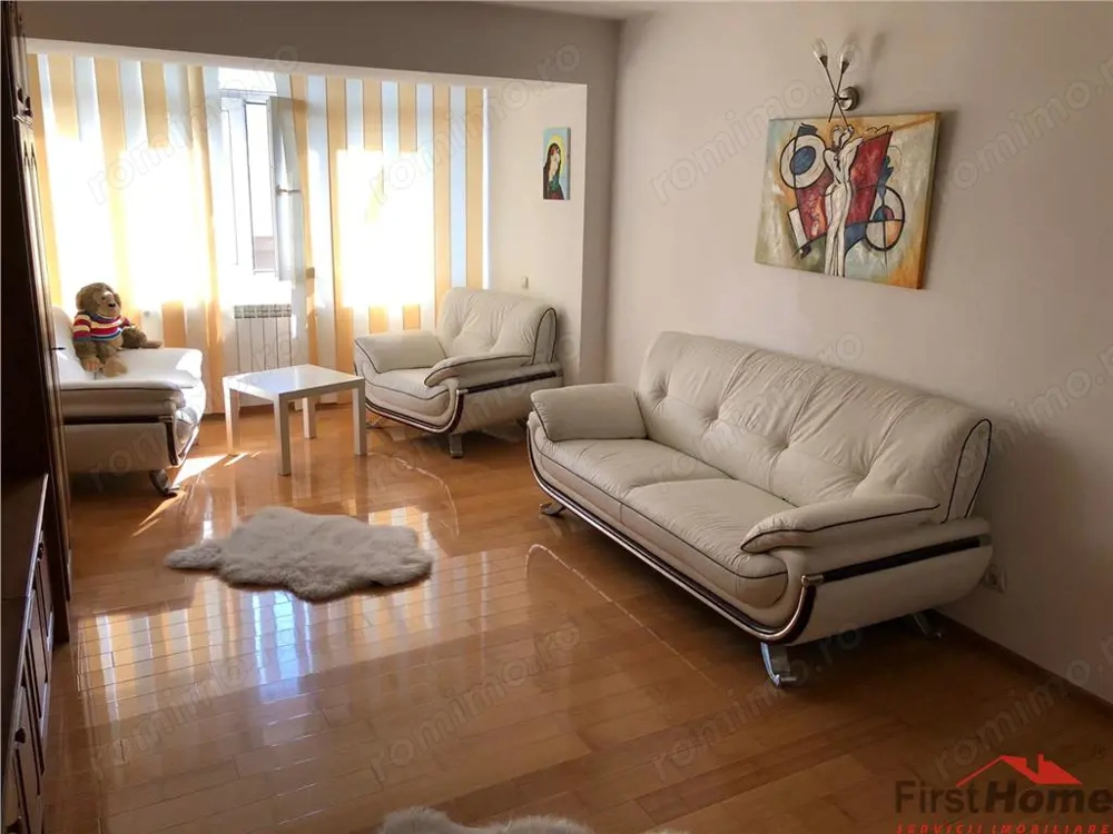 Apartament 3 camere, zona Centrala , etaj 4, renovat si mobilat