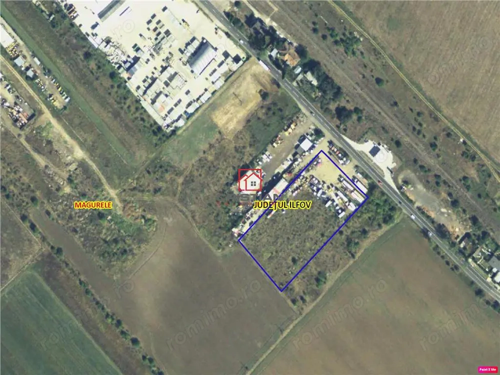 Vanzare teren  industrial Magurele - Bragadiru - Centura, ILFOV