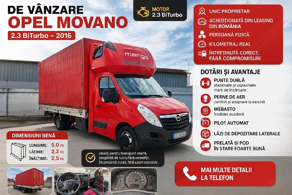 Opel Movano de vânzare 