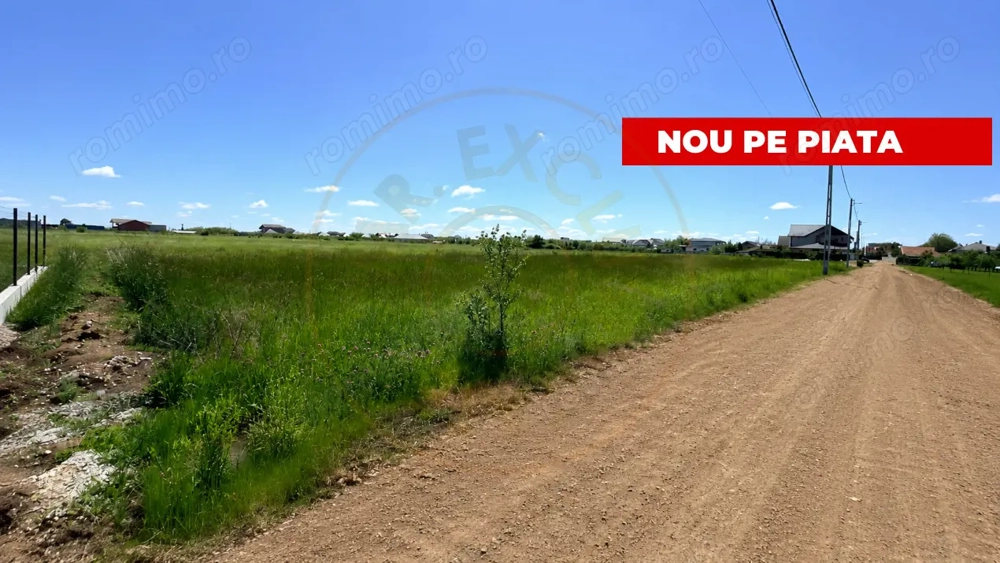 Teren de vânzare în Comuna Bradu -central– Strada Frații Preda!