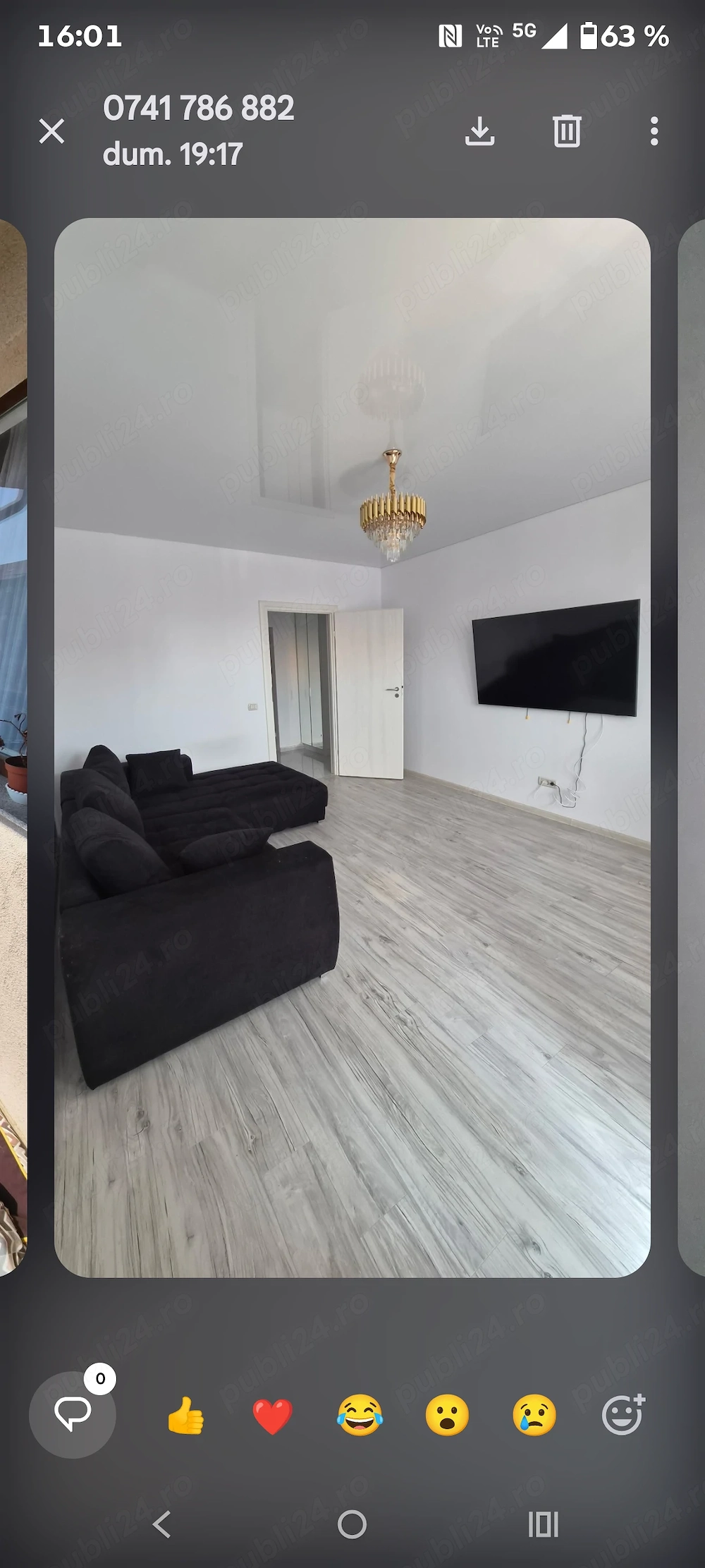 Închiriez camera într-un apartament 