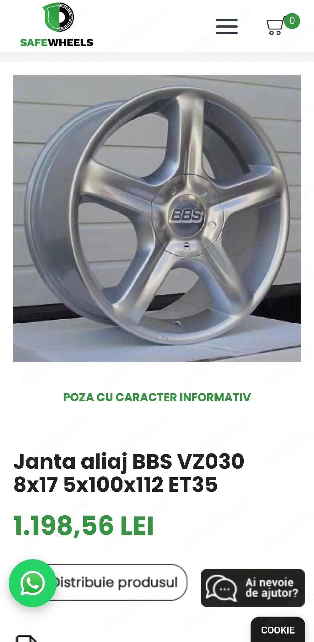 Jante BBS 5×100/112