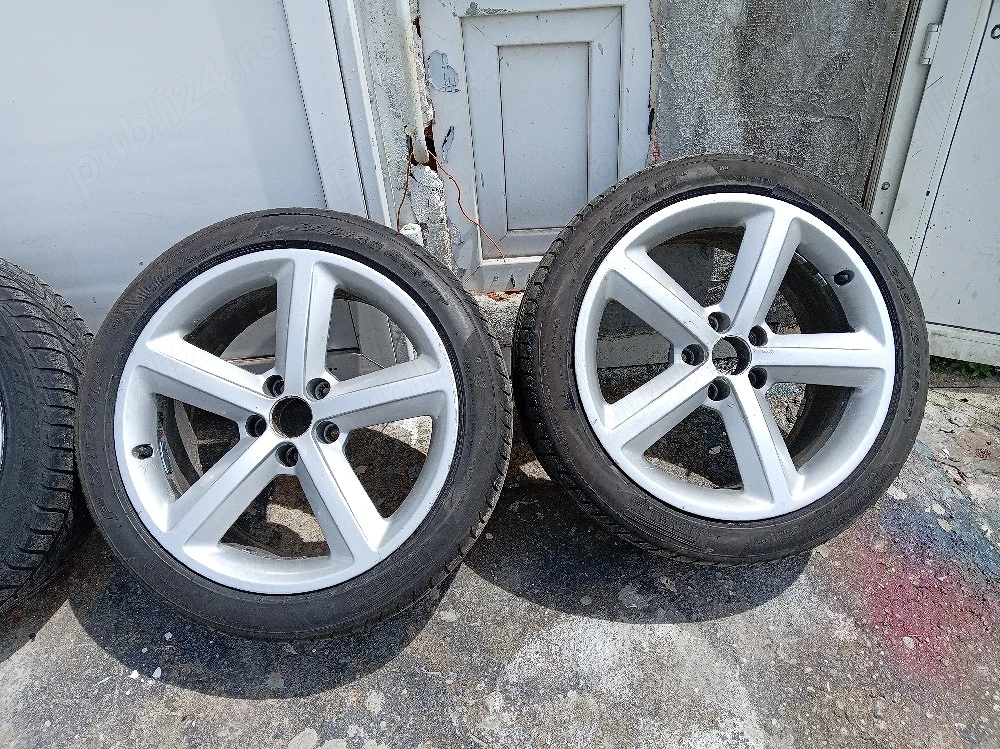 Jante Audi sline R18 cu anvelope 245 40 R18 