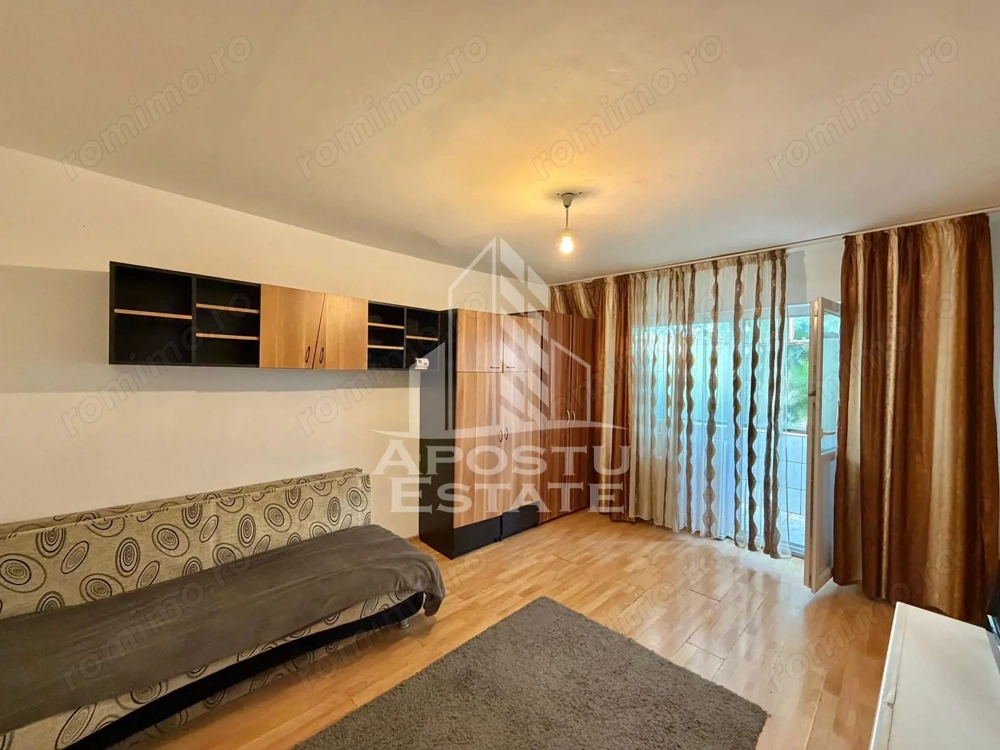 Apartament 1 camera, de inchiriat, centrala proprie,Sagului, Timisoara
