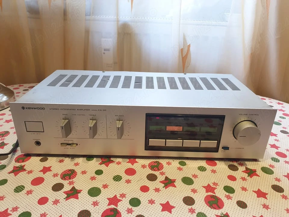 Amplificator Audio Stereo Kenwood KA-33 Statie Audio