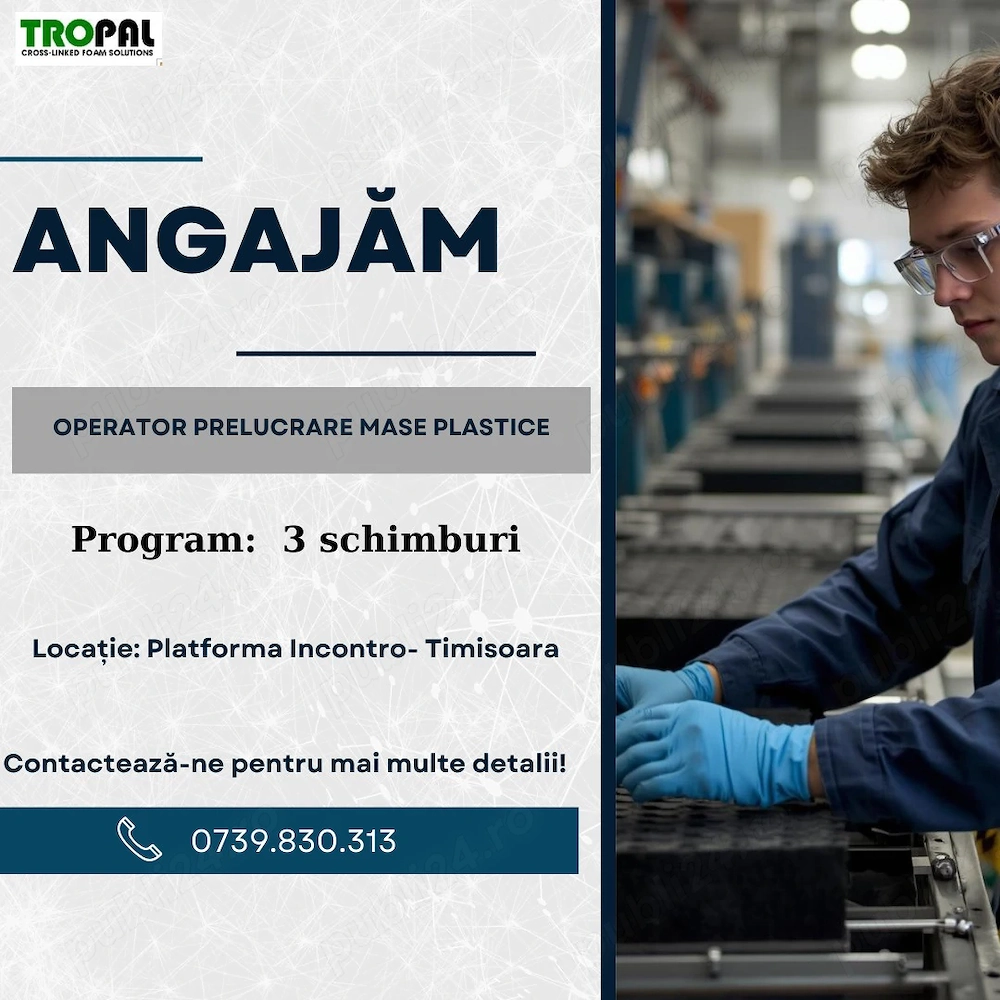 Operator Producție - 3 schimburi