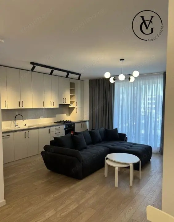 De inchiriat | Apartament 2 camere mobilat | MTM rond Pipera