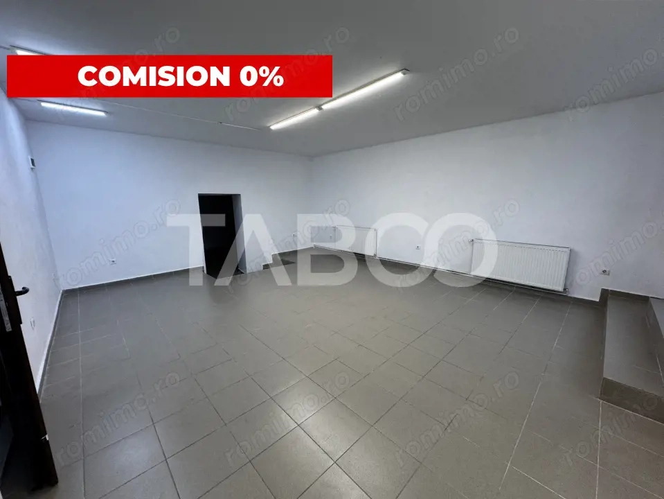 Spatiu comercial 4 camere 84 mpu cu doua intrari Orasul de Jos Sibiu