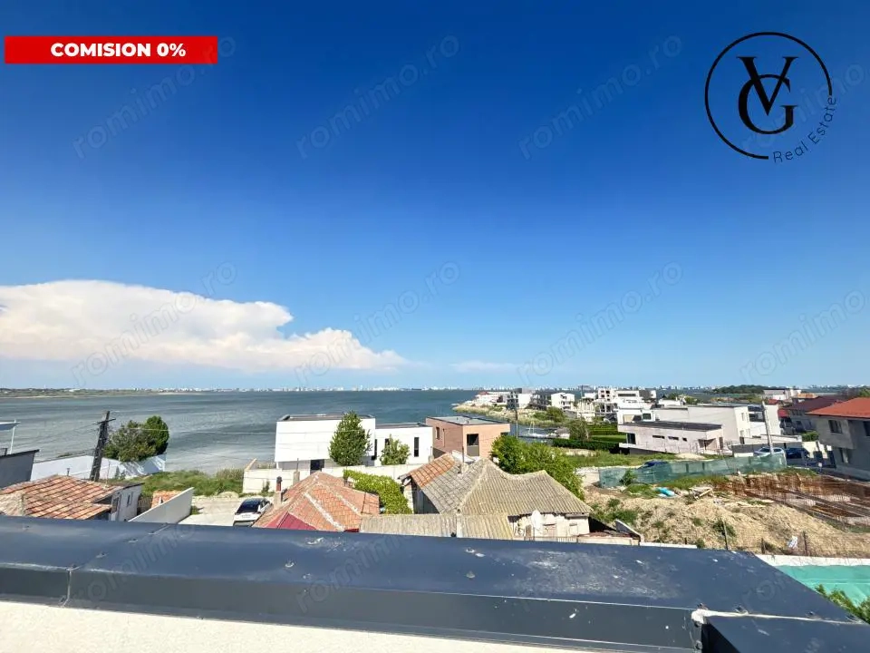 Vila Moderna - Ovidiu - Vedere catre lac (construcție 2025)
