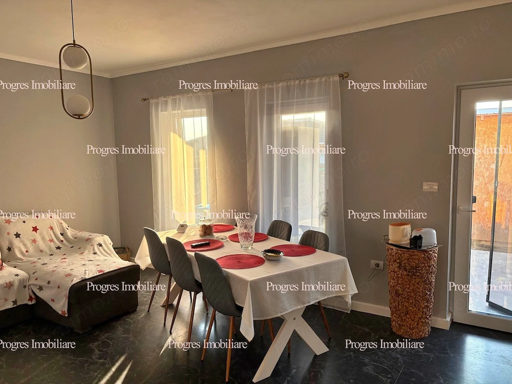 Duplex pe parter-3 Camere-Mobilat si utilat-Sag-126.000 euro