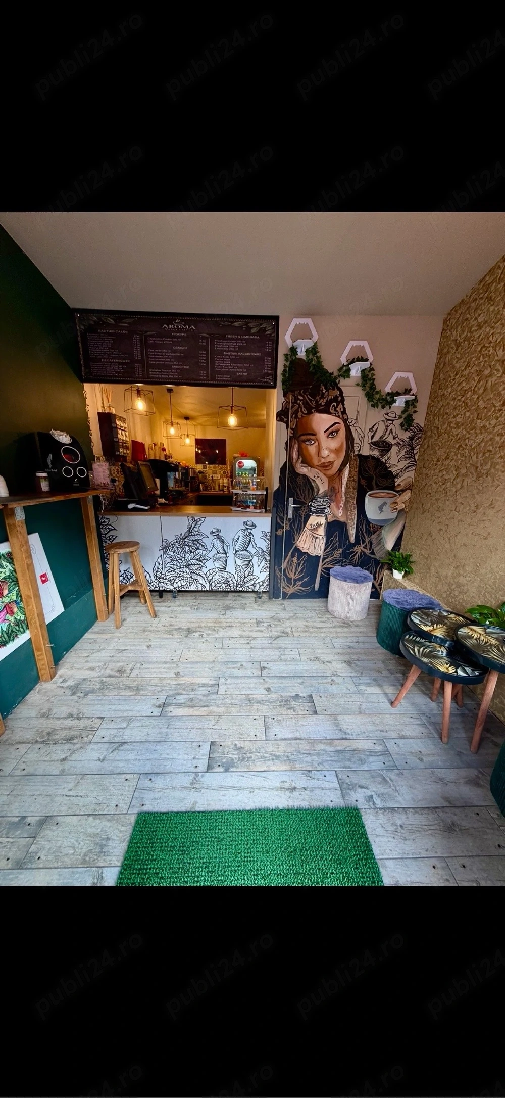  Se vinde afacere la cheie - Cafenea complet utilata - zona cu vat excelent