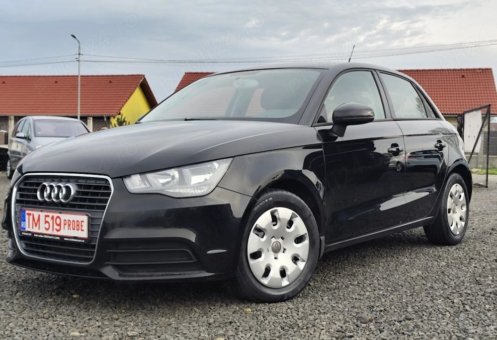 Audi A1. Motor 1, 2 benzină. Euro 5. An 2013. 85 cai. 