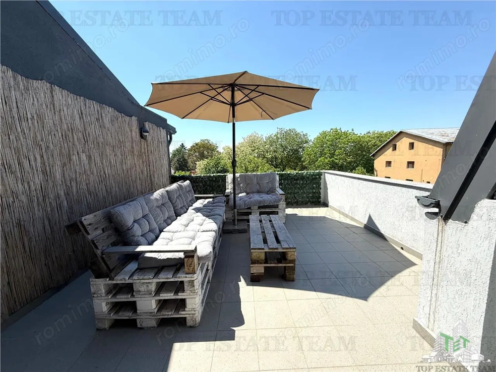 Apartament 2 camere | 91 mp totali | 2 TERASE (22 + 6 mp) | Loc parcare