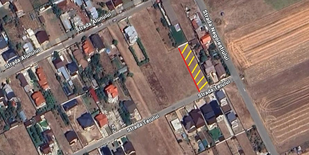 Inchiriez teren Strejnicu (langa Ploiesti), 800 mp