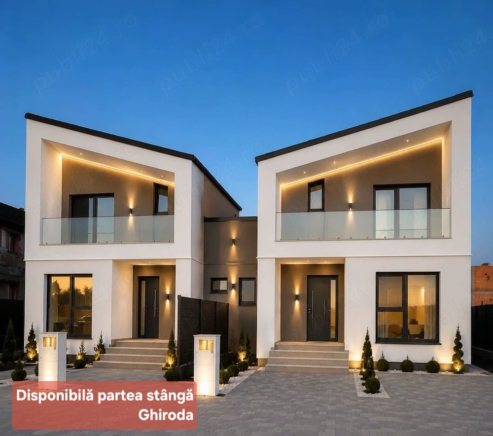 Duplex despărțit prin camera tehnică  Ghiroda