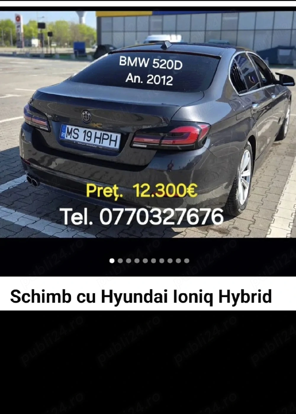 Schimb cu Hyundai Ioniq Hybrid 