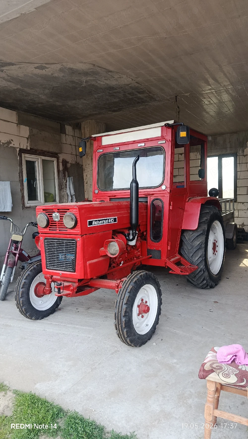 Vând Tractor UTB Fiat 445 plus utilaje 