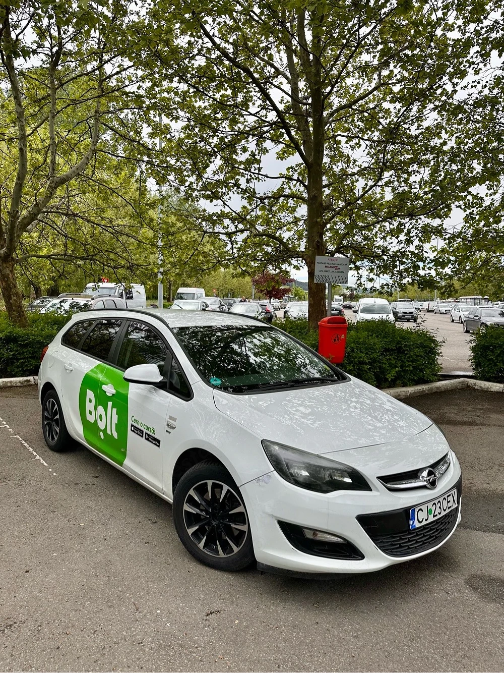 Vand Opel Astra J facelift 2014