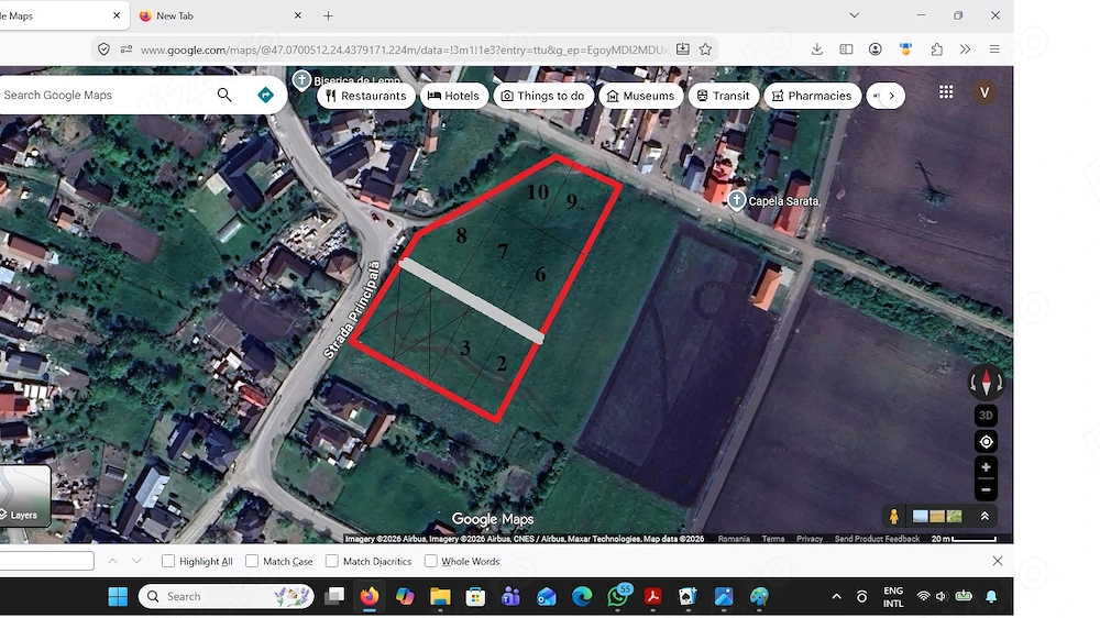 teren Bistrita Sarata